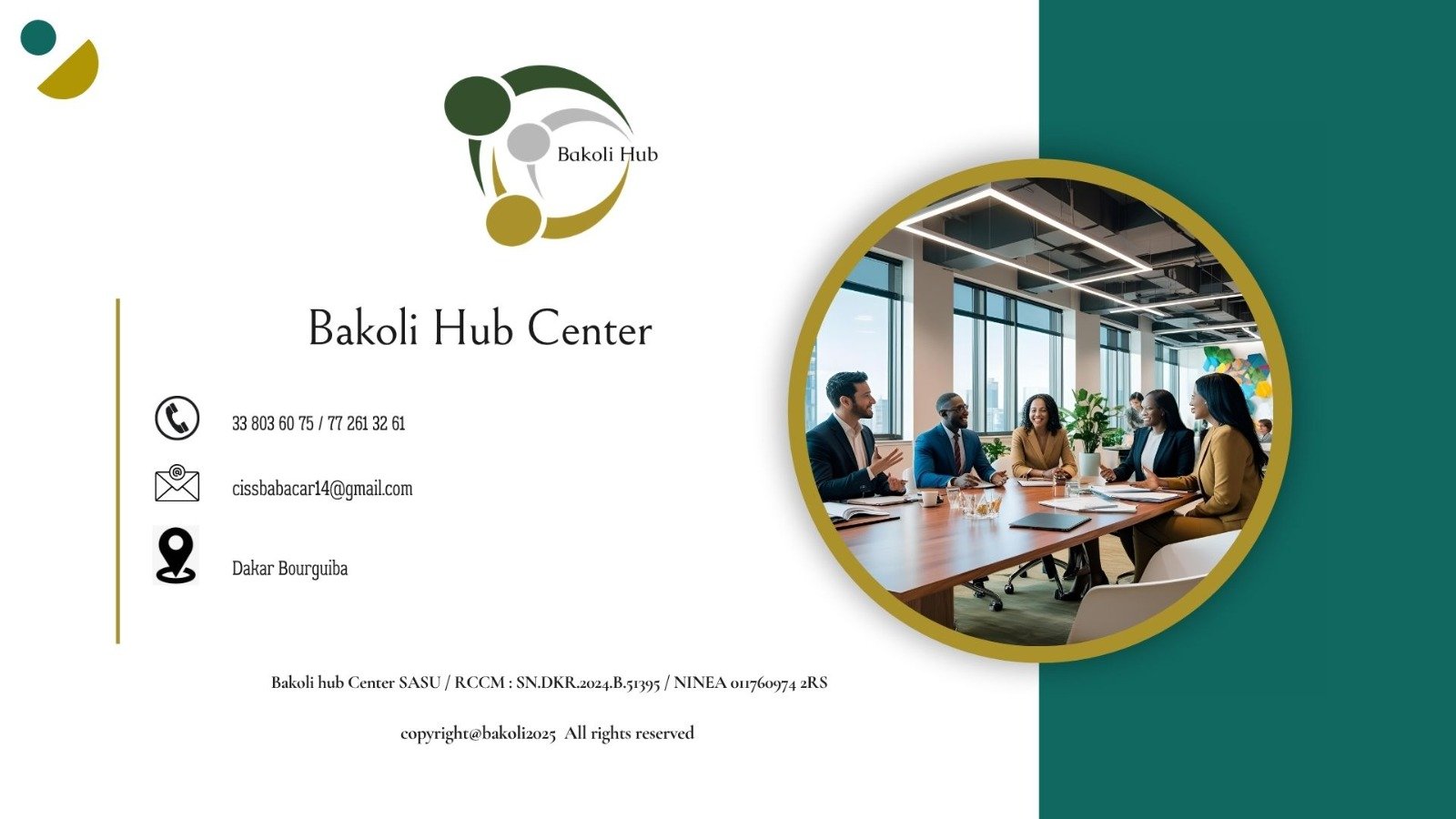 Support Bakoli Hub Center